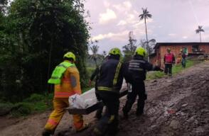 Muere pareja de turistas por deslizamiento de tierra en Quindío