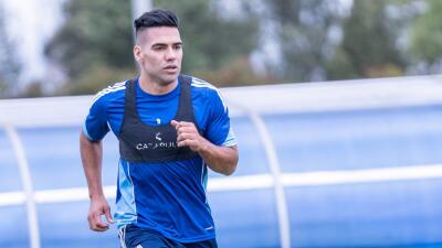 Falcao García, delantero de Millonarios. 