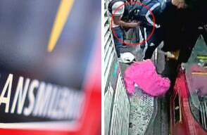 Pilas con estos hampones que arman tremendo teatro para robar a personas en Transmilenio