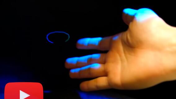 348336_Holograma en 3D que se puede tocar // Foto: captura Nature Video