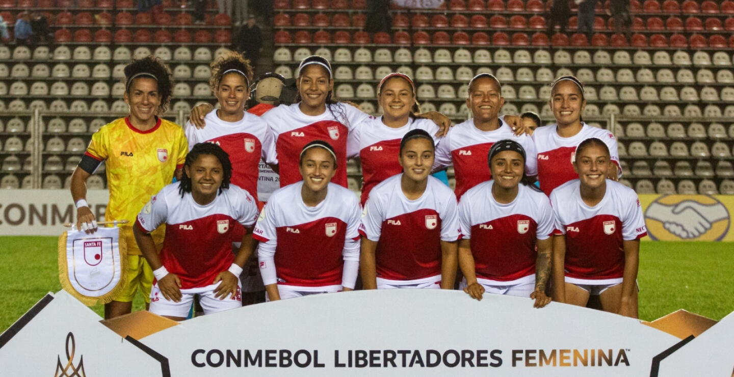 Santa Fe en la Copa Libertadores Femenina 2025.
