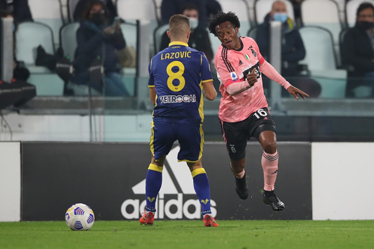 Juan Guillermo Cuadrado Juventus vs Hellas Verona