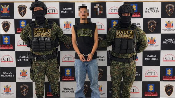 Capturan a joven por extorsión a menor de edad