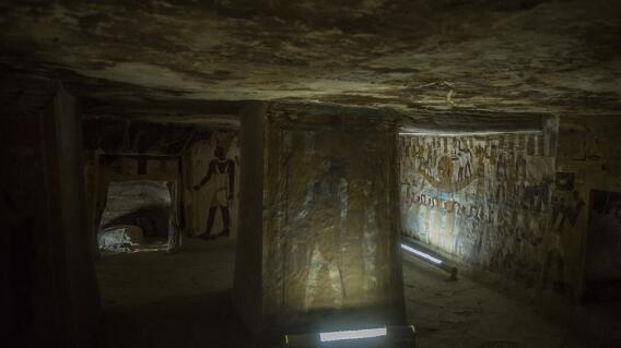 282318_Blu Radio. Tumba Egipto. Foto: Referencia AFP