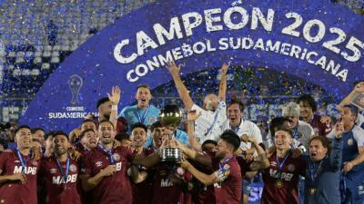 Lanús, campeón de la Copa Sudamericana 2025.