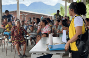 Comunidades Emberá en Chocó cierran reparación tras 13 años de espera