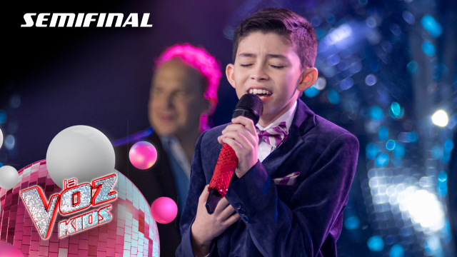 Matías Gaviria está en la Semifinal de La Voz Kids 2024.