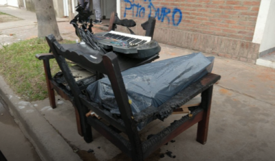 Objetos quemados
