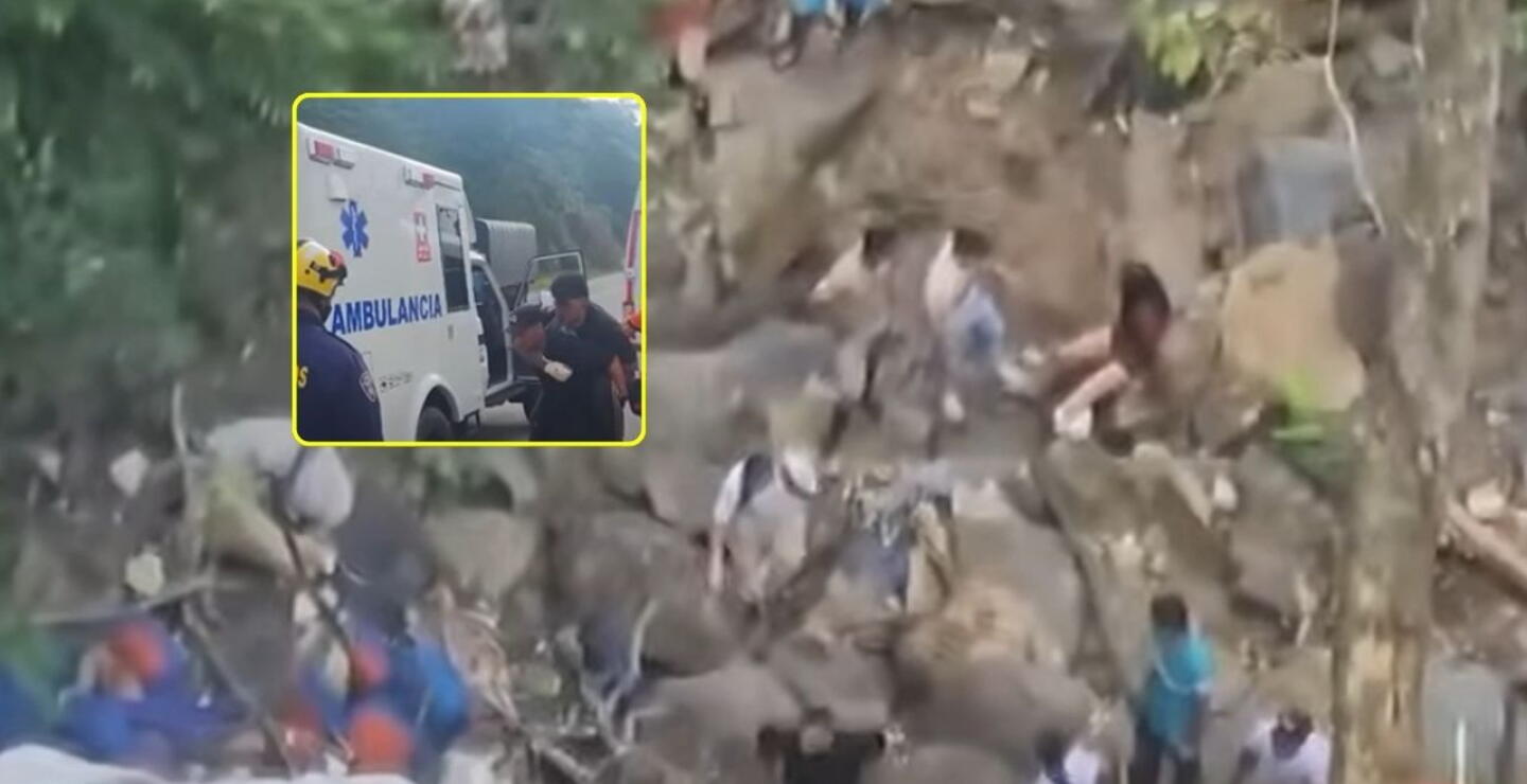 Salen a la luz las nuevas imágenes del grave accidente de bus escolar en Medellín