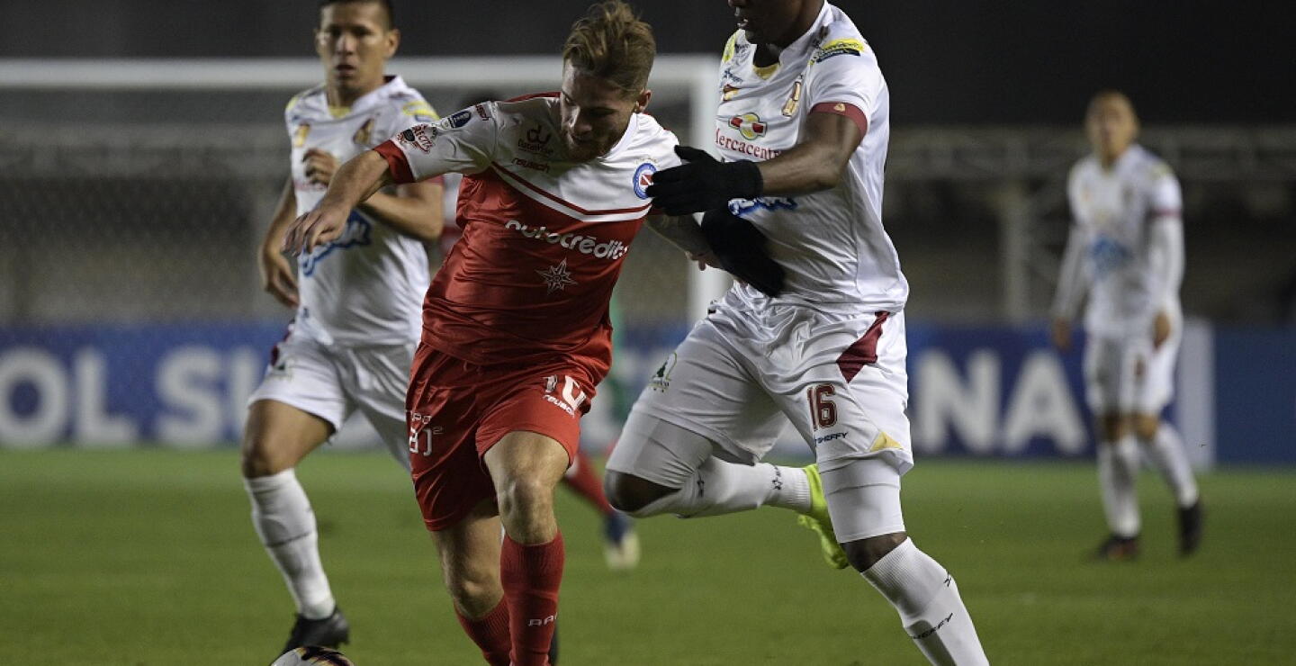 334803_BLU Radio. Tolima perdió con 0-1 ante Argentinos Juniors // Foto: AFP