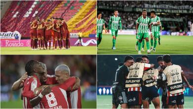 Tolima vs. Nacional y Santa Fe vs. Junior en las semifinales de la Liga I-2026.