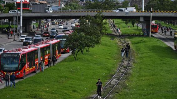 Boqueos a TransMilenio Boqueos a TransMilenio
