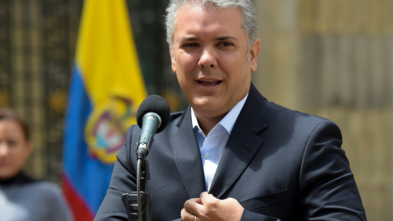 314426_Blu Radio. Iván Duque. Foto: AFP