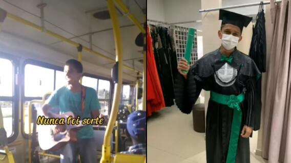 Joel Mistokles cantaba en los buses para pagar su carrera universitaria y ahora es médico Joel Mistokles cantaba en los buses para pagar su carrera universitaria y ahora es médico