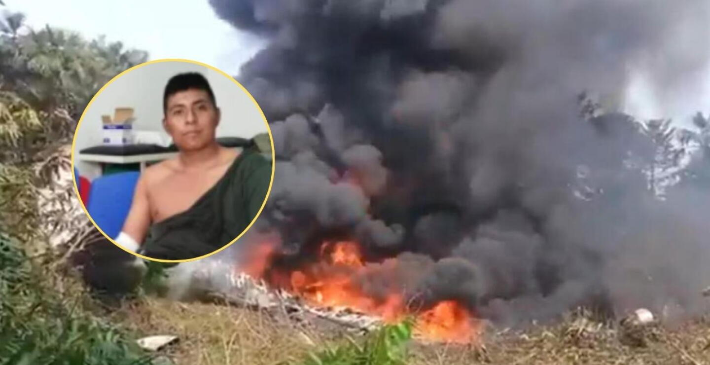 Jhonny Ortíz comparte su experiencia tras sobrevivir al avión Hércules