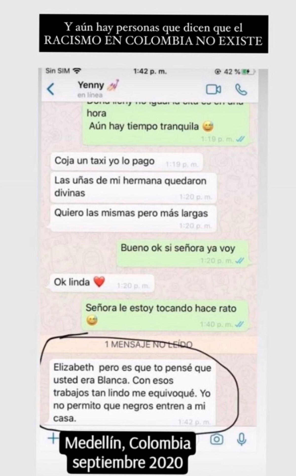 Denuncia manicurista