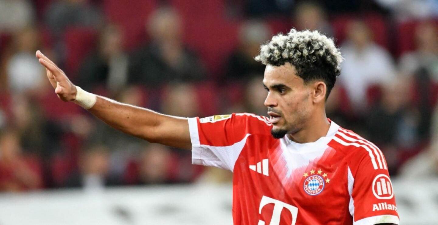 Luis Díaz, jugador colombiano que milita en el Bayern Múnich. 