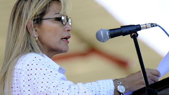 351722_BLU Radio. Jeanine Anez / Foto: AFP 351722_BLU Radio. Jeanine Anez / Foto: AFP