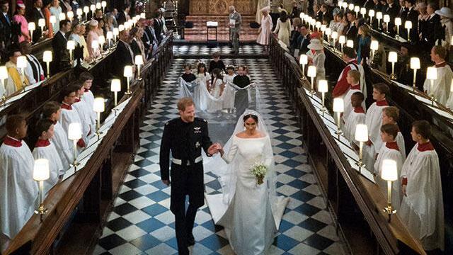 Sencillo, clásico y elegante: así fue el vestido de Meghan Markle en la boda real