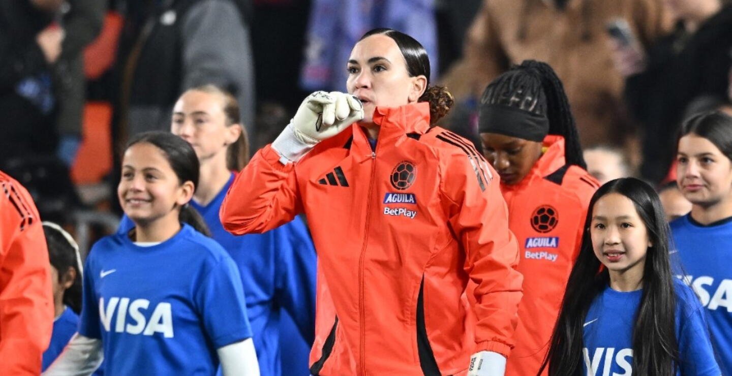 Katherine Tapia, arquera de la Selección Colombia femenina. 