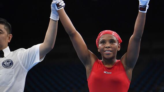 Ingrit Valencia. Foto: AFP