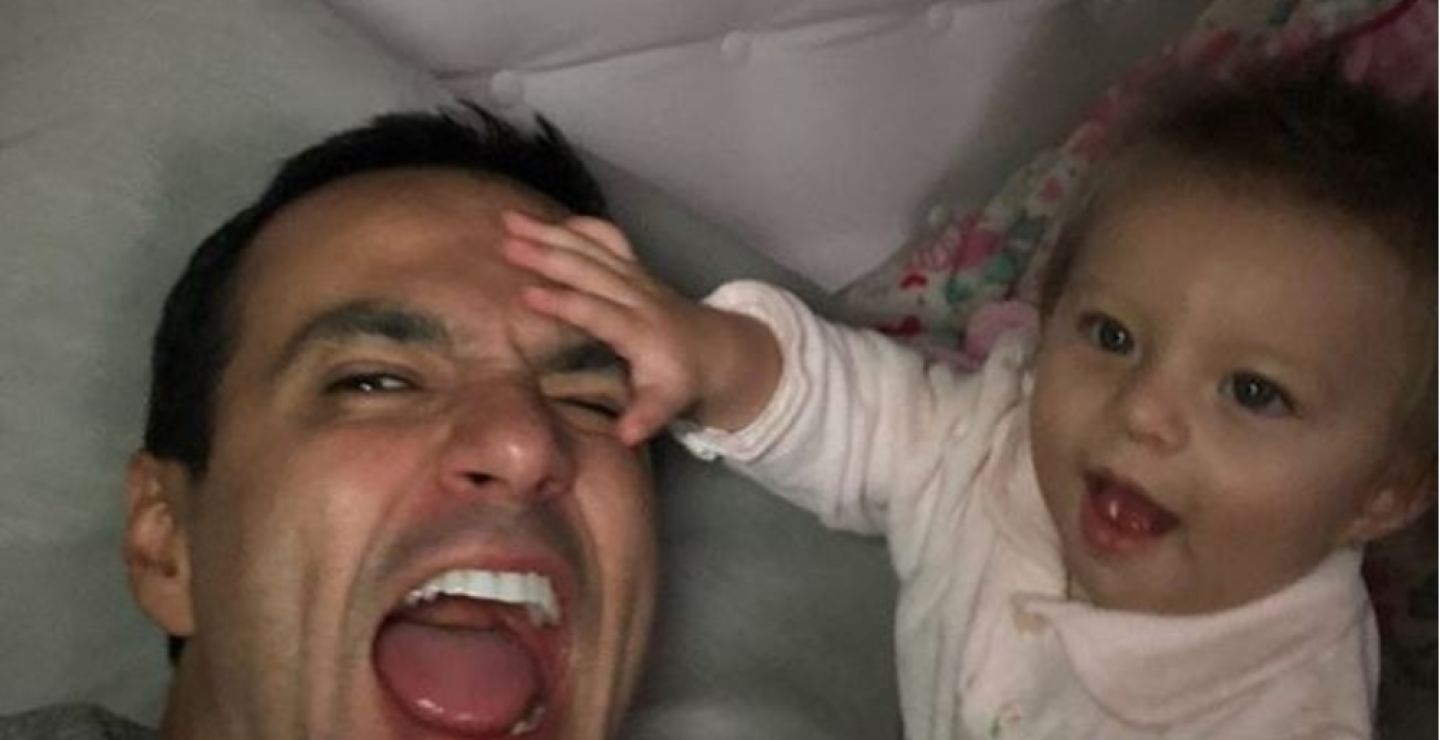 313713_BLU Radio. Juan Diego Alvira y su hija/Foto:Instagram @juandiego.alvira
