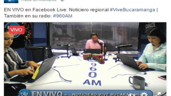 274007_Foto BLU Radio Bucaramanga