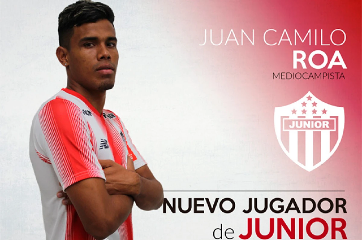 Juan Camilo Roa firmó contrato y es oficialmente jugador de Junior ...