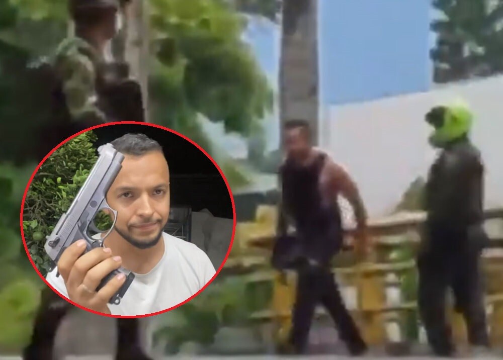 El arma era traumática, no soy paramilitar”: Andrés Escobar, protagonista de video viral en Cali