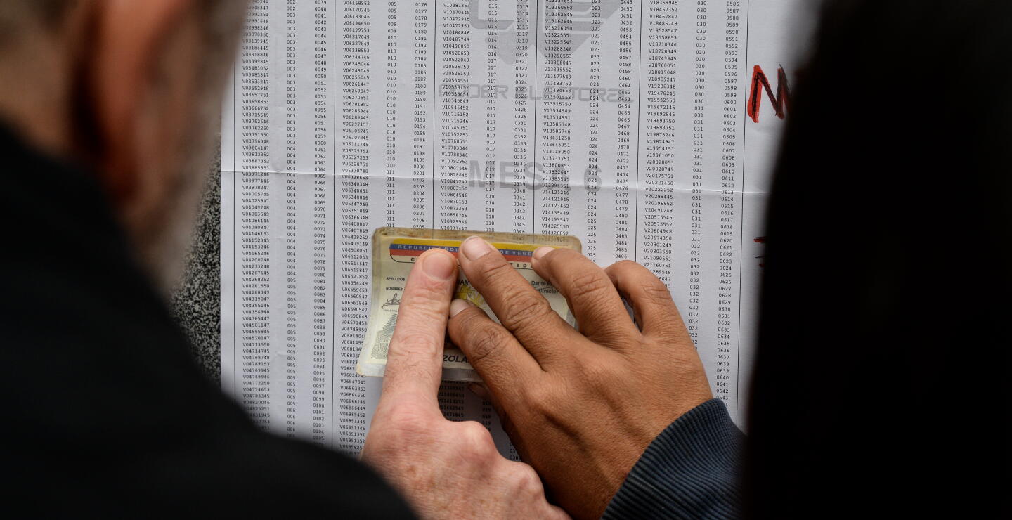 297249_BLU Radio. Elecciones en Venezuela // Foto: AFP