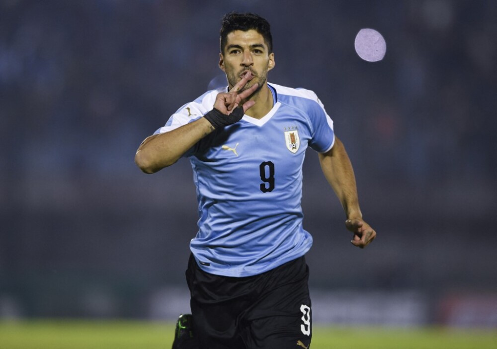 Luis Suárez, jugador de la Selección Uruguay