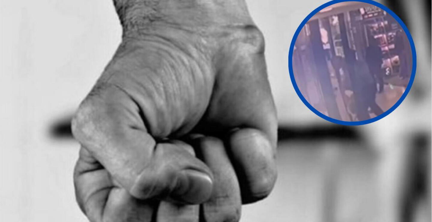 Denuncian que hombre le pegó a mujer que trabaja con él en centro comercial de Bogotá