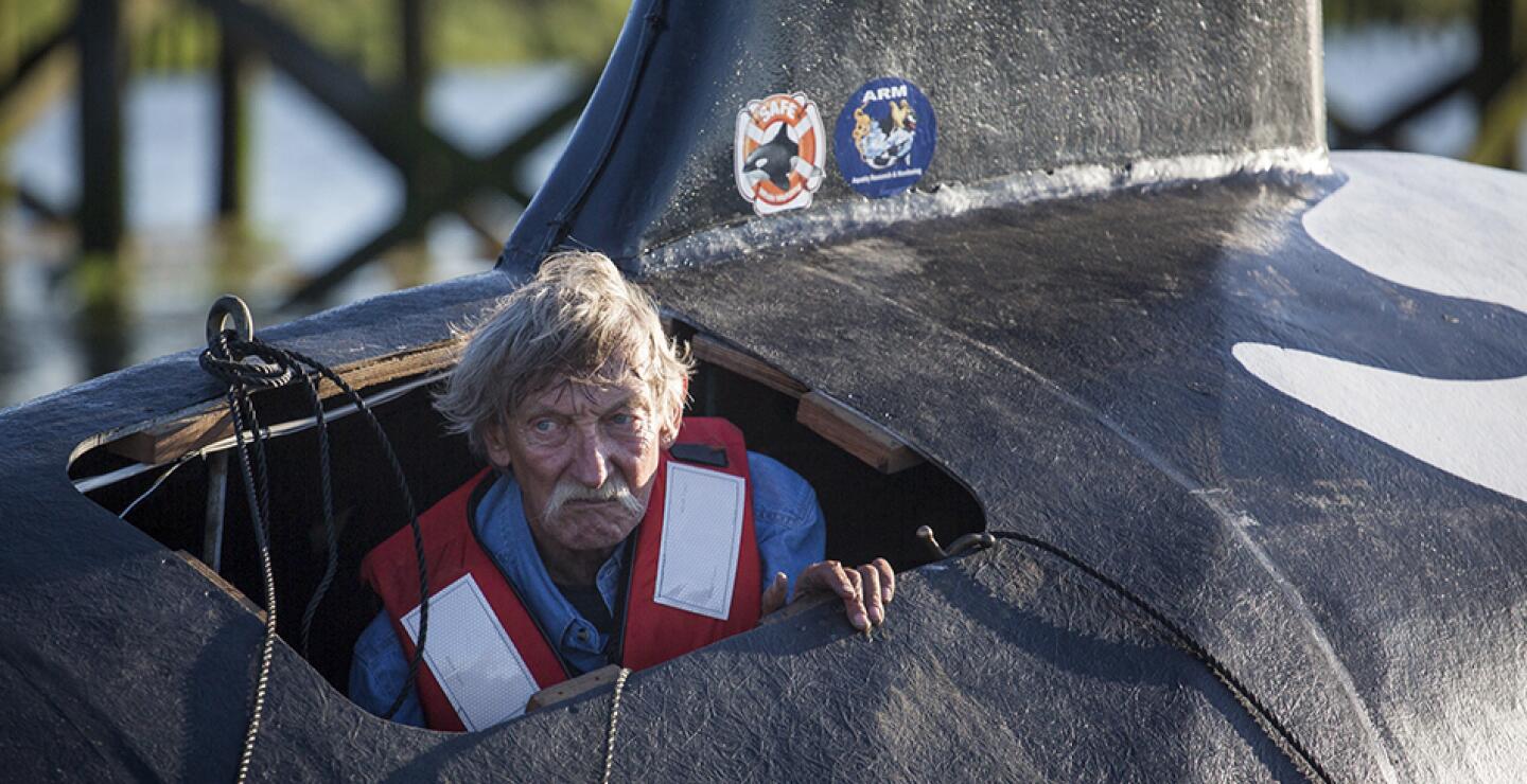 Fue trasladado desde Bellingham, en el estado de Washington.