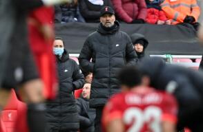 Jürgen Klopp y Luis Díaz