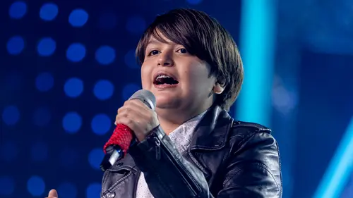 Carlos Rubio en La Voz Kids.