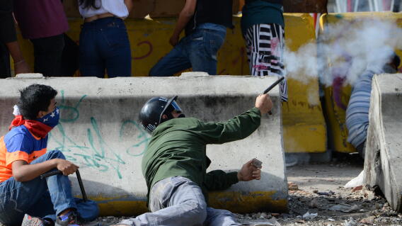 288585_BLU Radio: Protestas Venezuela / Foto: AFP