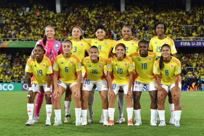 Once inicial de la Selección Colombia femenina Sub-20 vs Corea del Sur Once inicial de la Selección Colombia femenina Sub-20 vs Corea del Sur