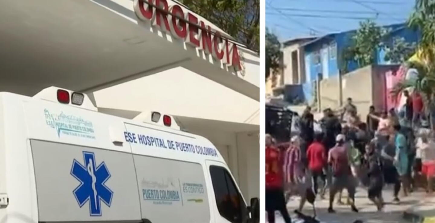 Joven resultó herido en Atlántico, tras ser golpeado en tradicional Moja Moja 