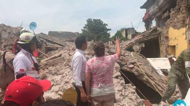 Así es el panorama de devastación en Morelos y Puebla tras el terremoto de México 