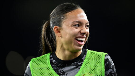 Luisa Agudelo, arquera de la Selección Colombia femenina Sub-20.