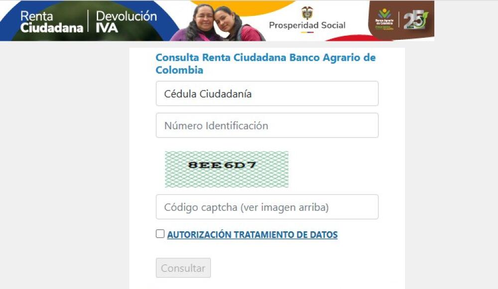 LINK Banco Agrario 2025 para consultar Renta Ciudadana pagos de ENERO