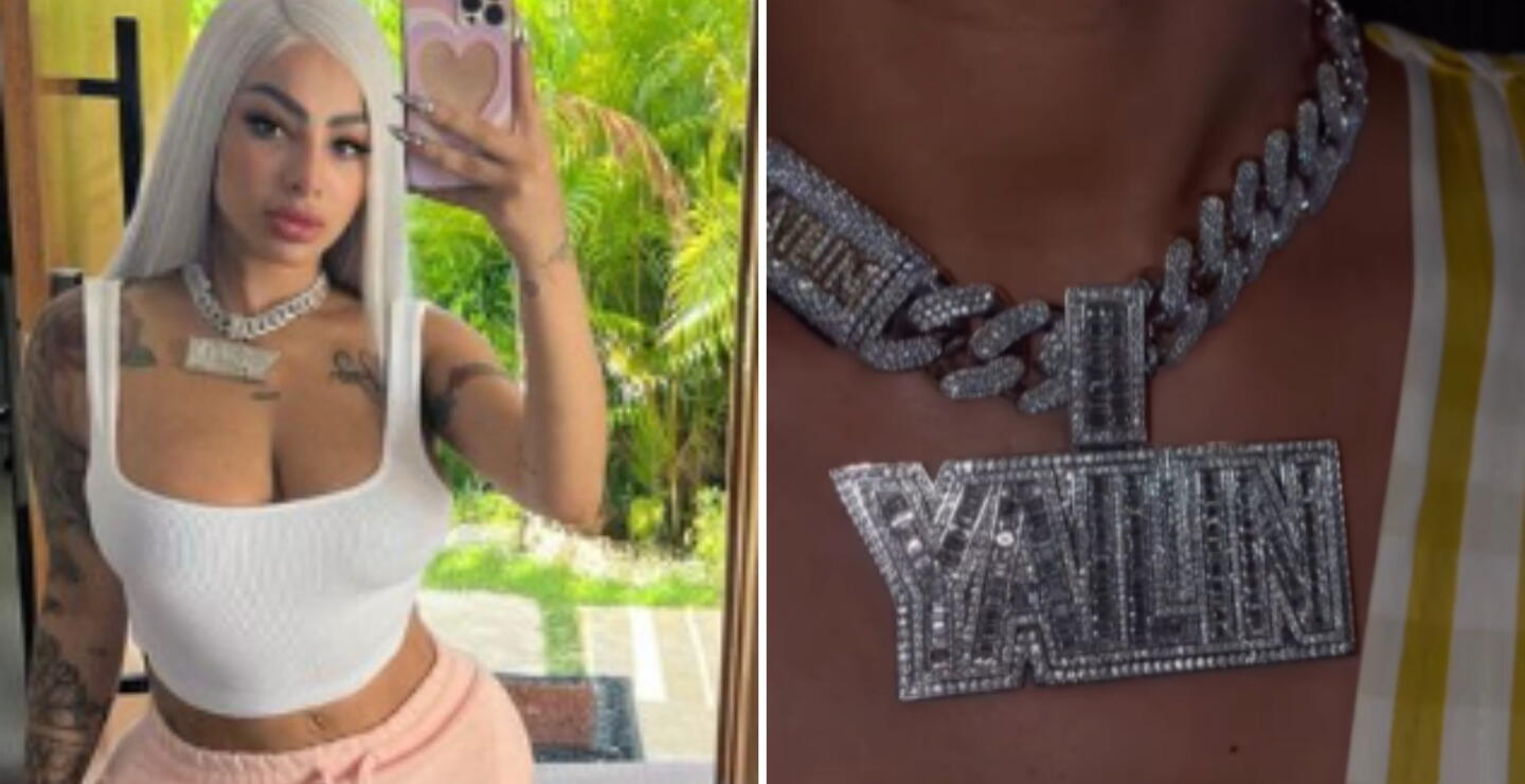 Yailin La Más Viral presume su nueva joya con incrustaciones de 35 quilates de diamantes
