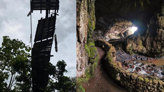Muertes en sitios turísticos de Santander: ¿quién responde por el mantenimiento de estos puentes de madera? jpg