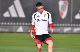 Rafael Santos Borré, delantero de River Plate. 