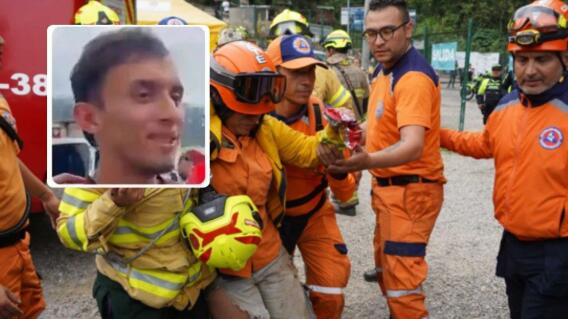 Rescate de los dos menores de edad y cinco adultos