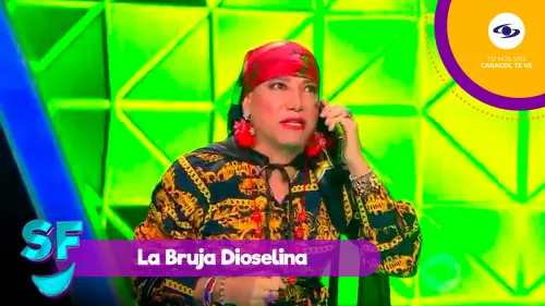 La Bruja Dioselina en Sábados Felices.