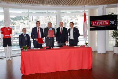 Vuelta a España - presentación de la edición del 2026. 