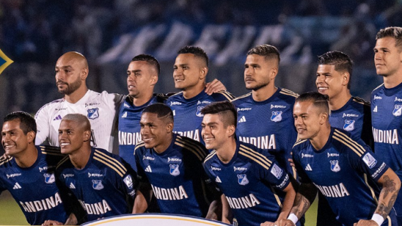 Así fue la formación de Millonarios frente a Patriotas, en la Liga I-2024.