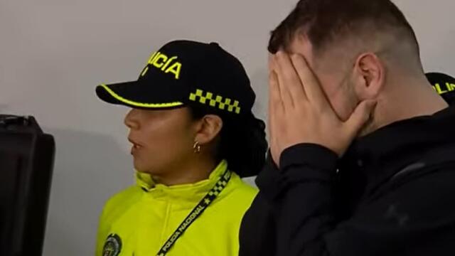 John Poulos llegó a Colombia tras ser deportado de Panamá John Poulos llegó a Colombia tras ser deportado de Panamá