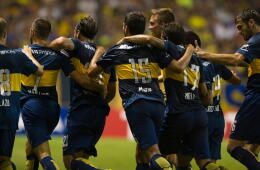 Daniel Osvaldo en su paso por Boca Juniors. 